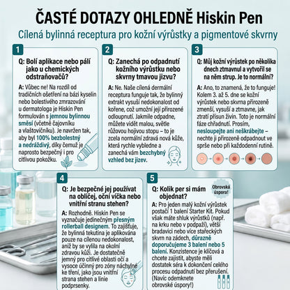 💛✅Oficiální značkový obchod | Hiskin® 7denní odstraňovač skvrn a pigmentových skvrn (Bezbolestný rollerball bez jizev)🐬