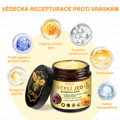 👩‍⚕️✨VLSVLS® Krém s včelím jedem Kompletní péče POSLEDNÍ DEN 80% SLEVA (Odlévání pleti, jemné vrásky, ztráta pevnosti, plochý dekolt, klesající boky a další)