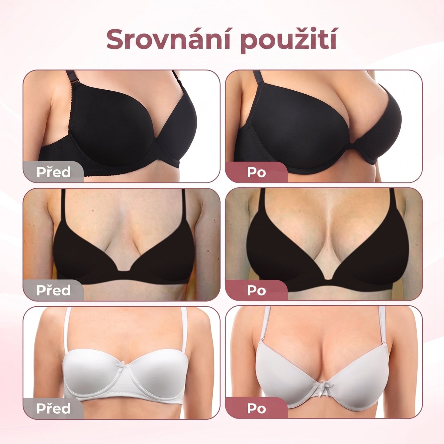 💞𝐻𝐼𝑆𝐾𝐼𝑁® Mikroneedlová náplast pro podporu objemu, lifting a pevnost prsou-pro plnější, pevnější a krásněji tvarovaný dekolt | Jednoduchý každodenní rituál péče o poprsí ✨