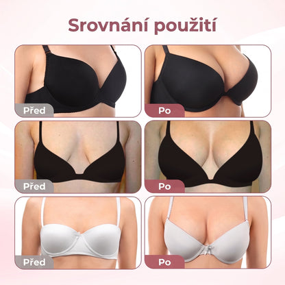 💞𝐻𝐼𝑆𝐾𝐼𝑁® Mikroneedlová náplast pro podporu objemu, lifting a pevnost prsou-pro plnější, pevnější a krásněji tvarovaný dekolt | Jednoduchý každodenní rituál péče o poprsí ✨