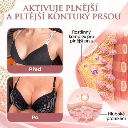 💞𝐻𝐼𝑆𝐾𝐼𝑁® Mikroneedlová náplast pro podporu objemu, lifting a pevnost prsou-pro plnější, pevnější a krásněji tvarovaný dekolt | Jednoduchý každodenní rituál péče o poprsí ✨